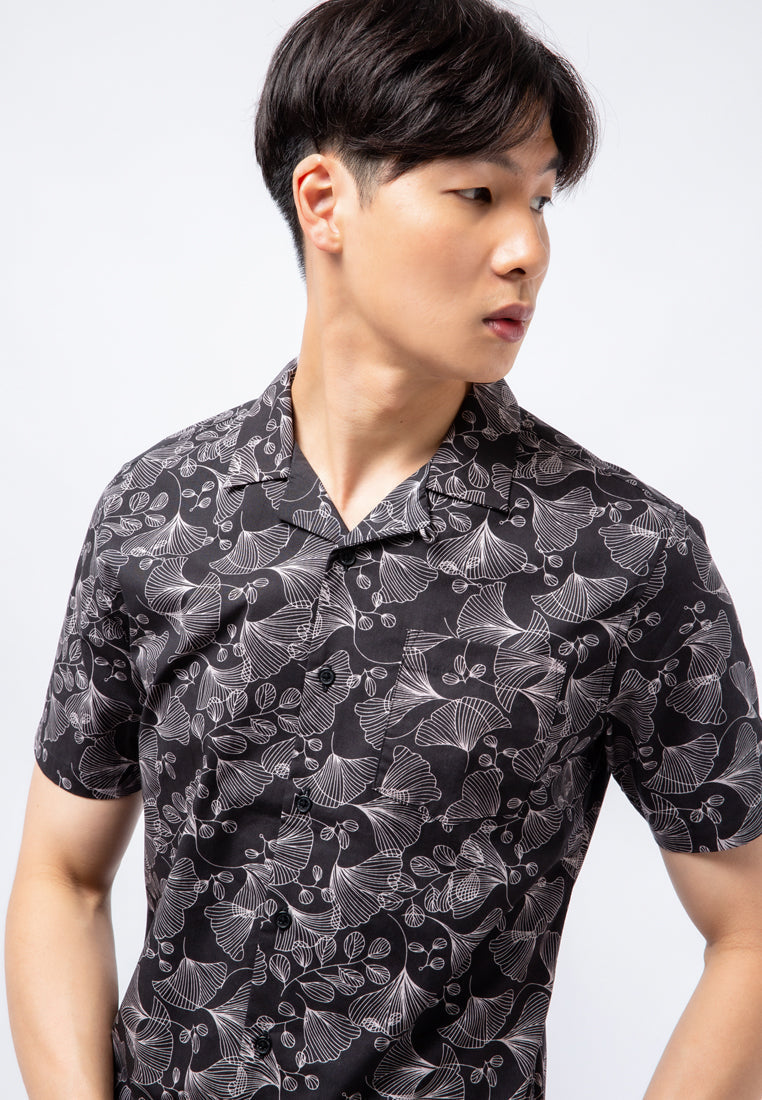 Short Sleeve Printed Resort Shirt