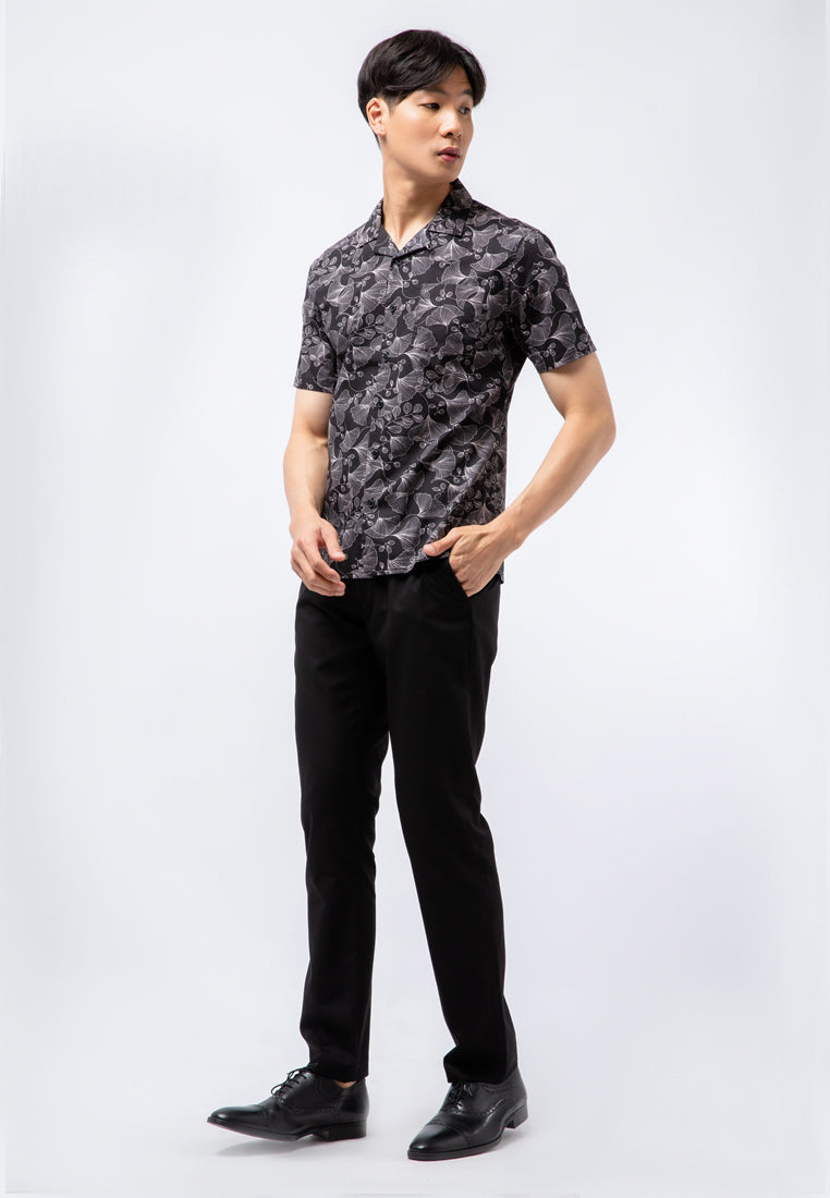 Short Sleeve Printed Resort Shirt