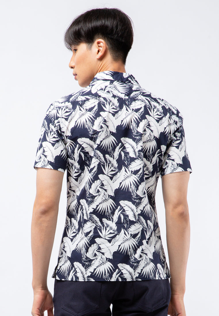 Short Sleeve Printed Resort Shirt