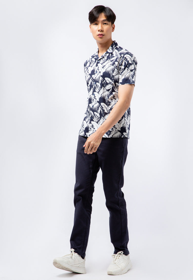 Short Sleeve Printed Resort Shirt