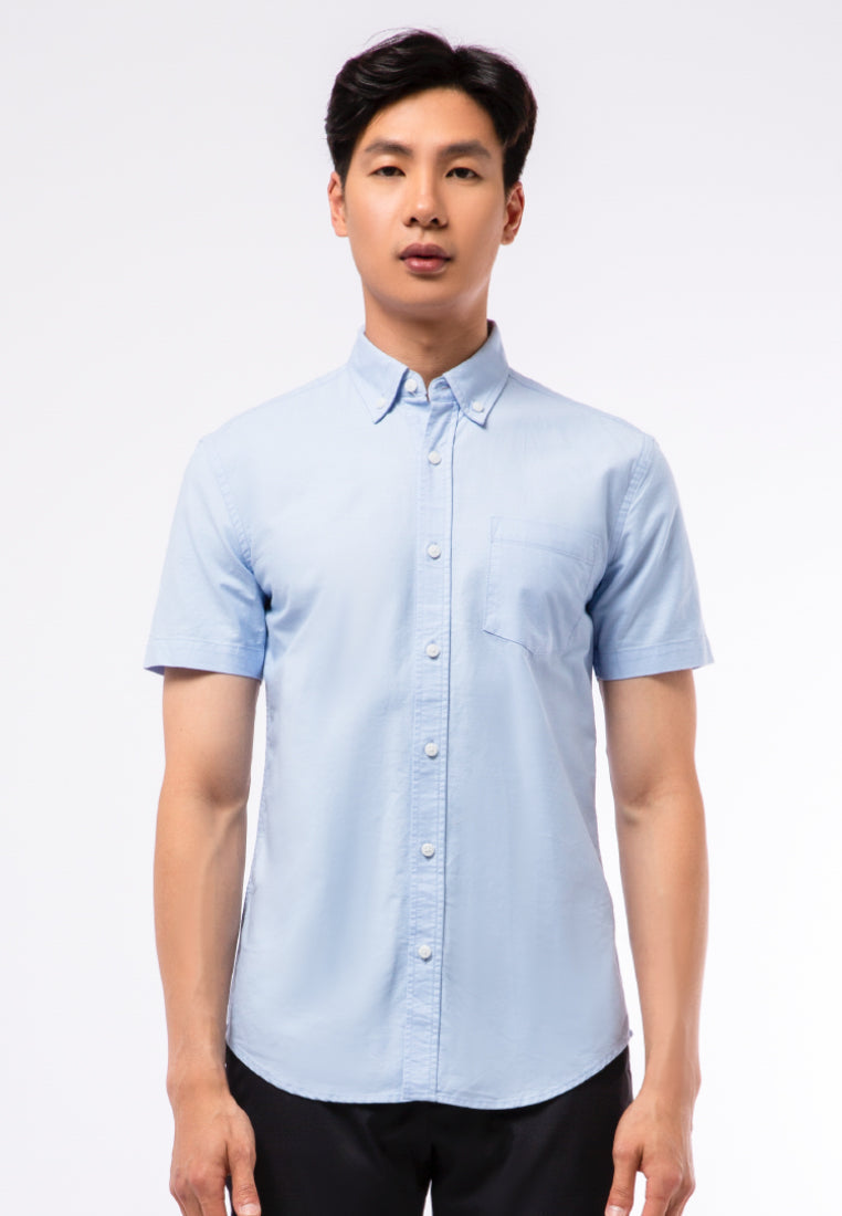 Short Sleeve Oxford Shirt
