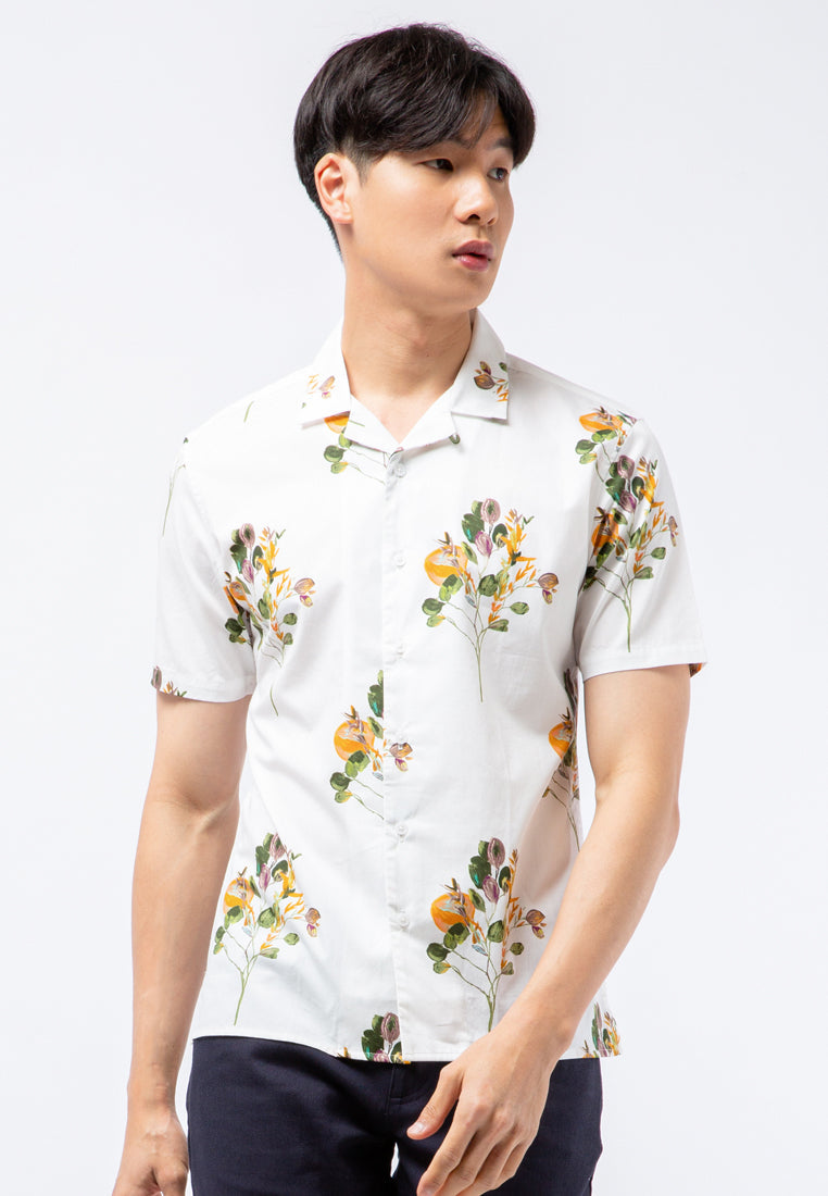 Short Sleeve Printed Resort Shirt