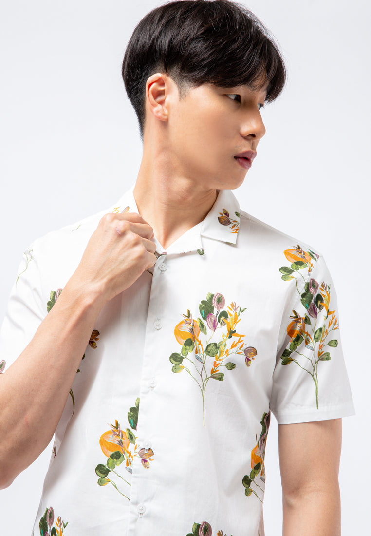 Short Sleeve Printed Resort Shirt