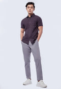 Slim Fit Short Sleeve Check Shirt