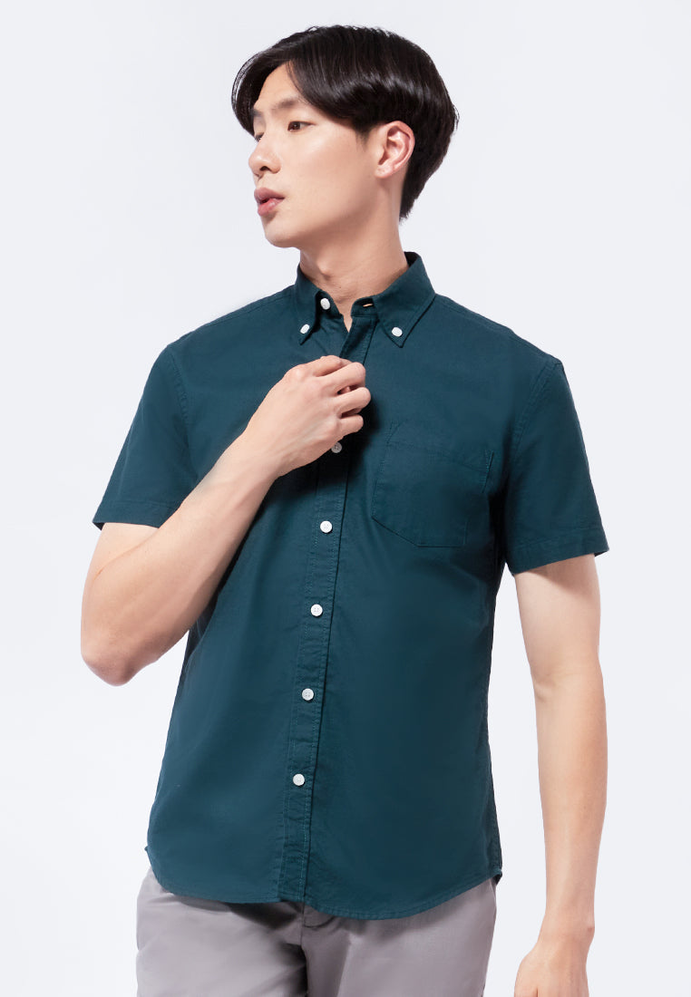 Short Sleeve Oxford Shirt