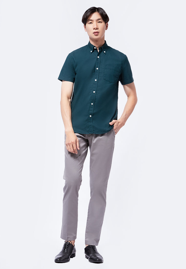Short Sleeve Oxford Shirt