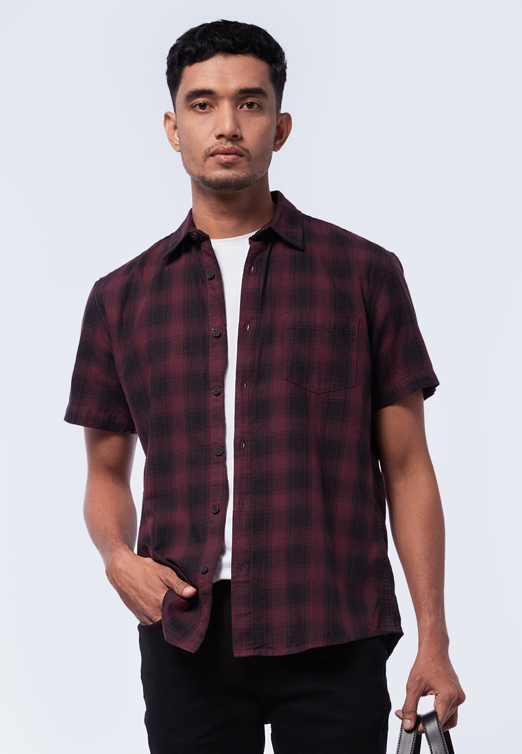 Short Sleeve Check Shirt