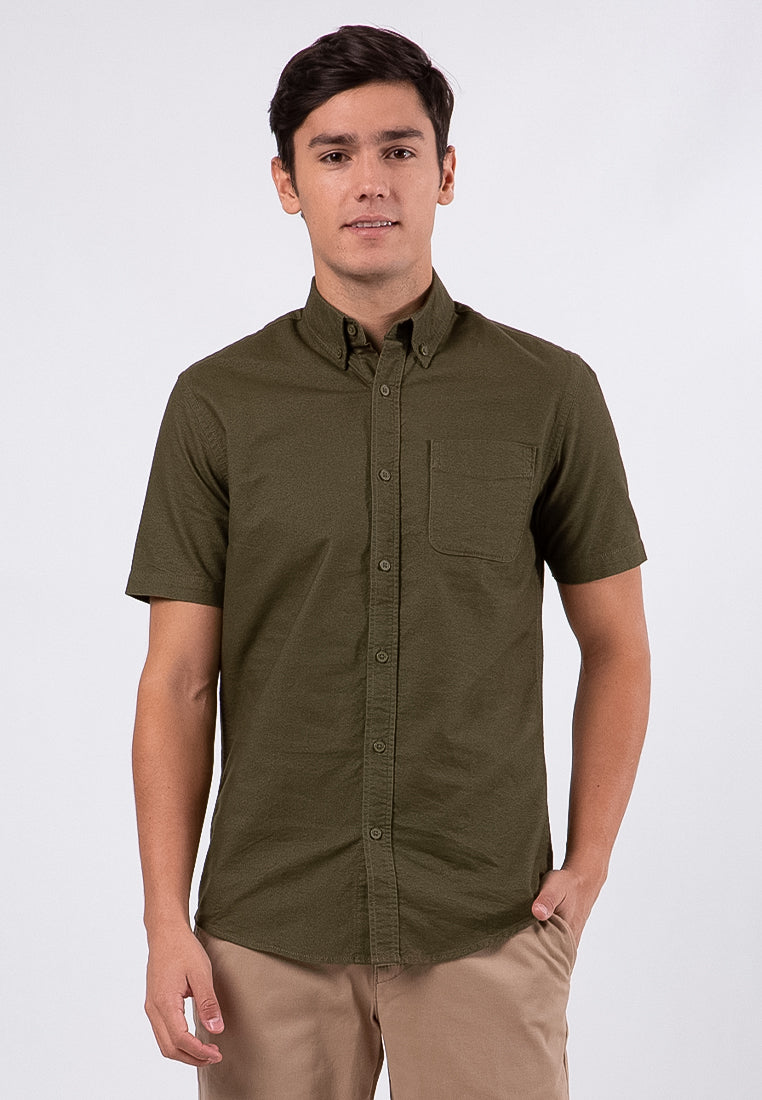 Slim Fit Short Sleeves Shirt