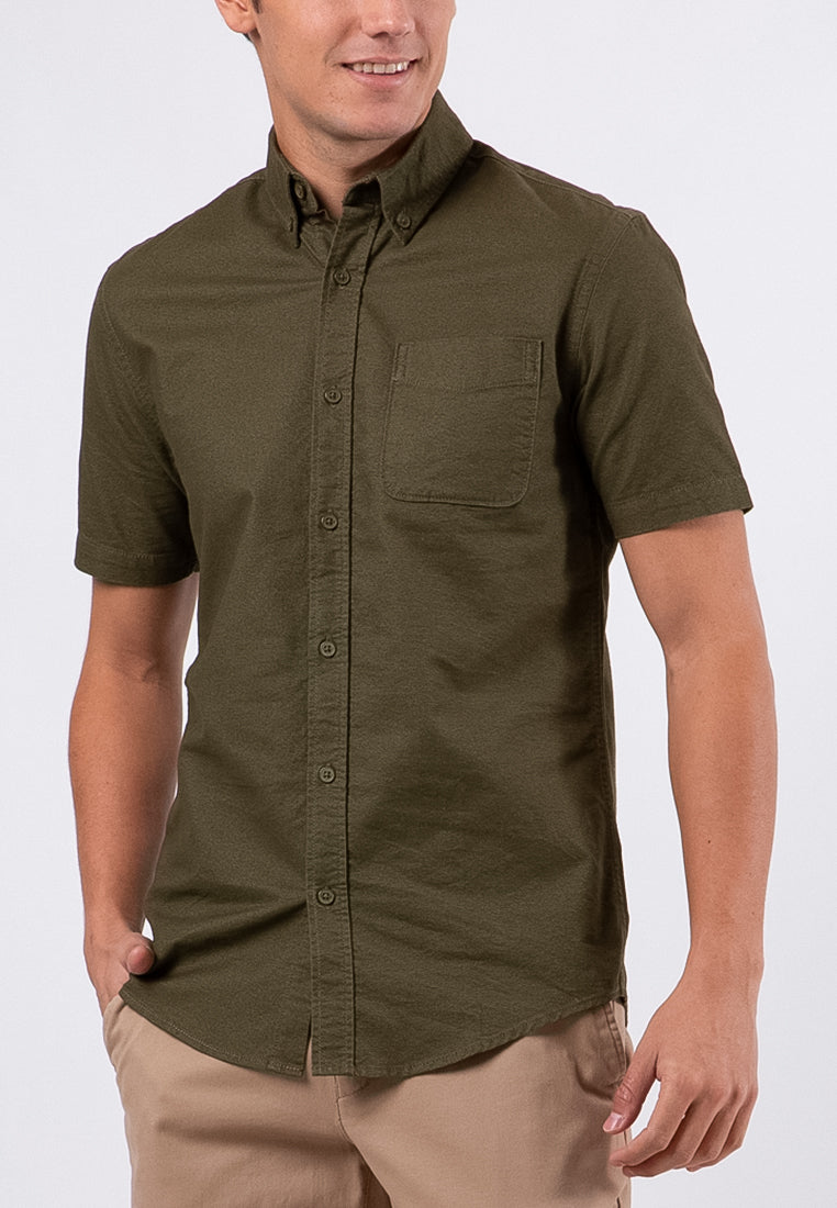 Slim Fit Short Sleeves Shirt