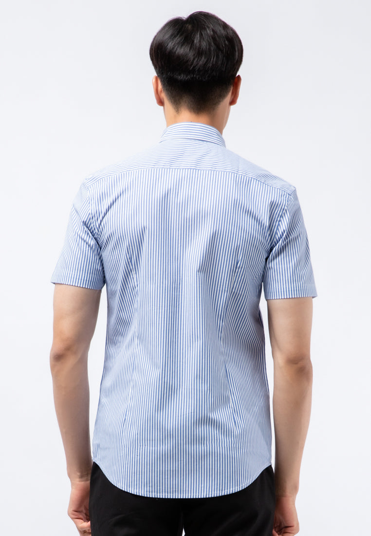 Slim Fit Short Sleeve Printed Shirt