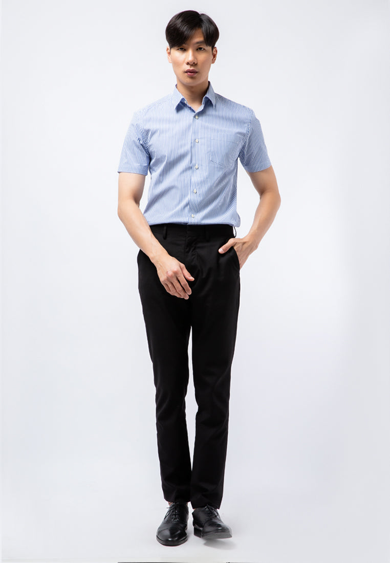 Slim Fit Short Sleeve Printed Shirt