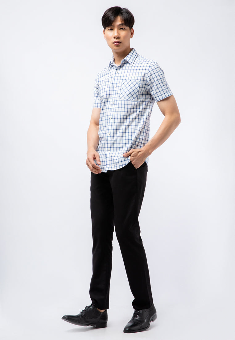 Slim Fit Short Sleeve Printed Shirt