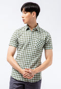 Slim Fit Short Sleeve Printed Shirt
