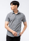 Slim Fit Short Sleeve Printed Shirt