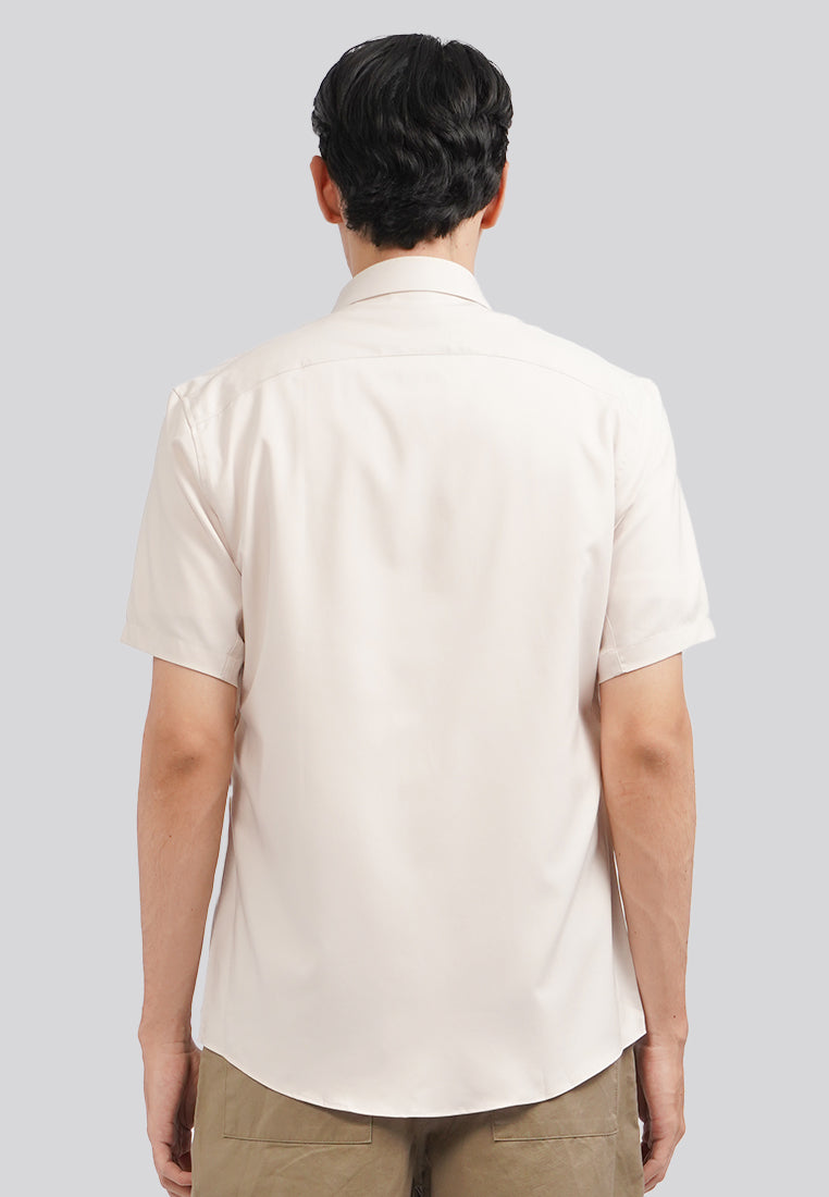 Short Sleeve Quick-Dry Shirt Ecru