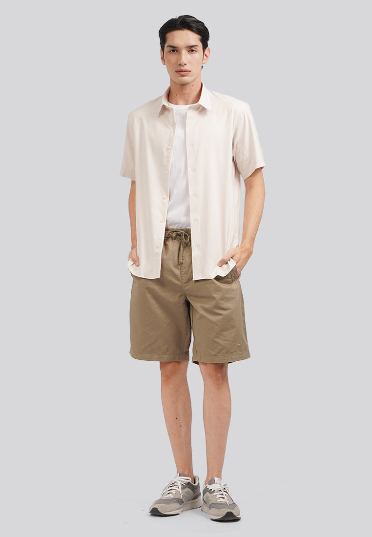 Short Sleeve Quick-Dry Shirt Ecru