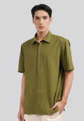 Quick Dry Short Sleeve Knit Shirt Olive