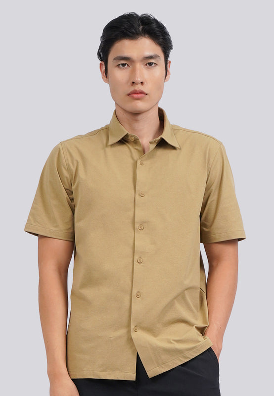 Short Sleeve Active Knit Shirt