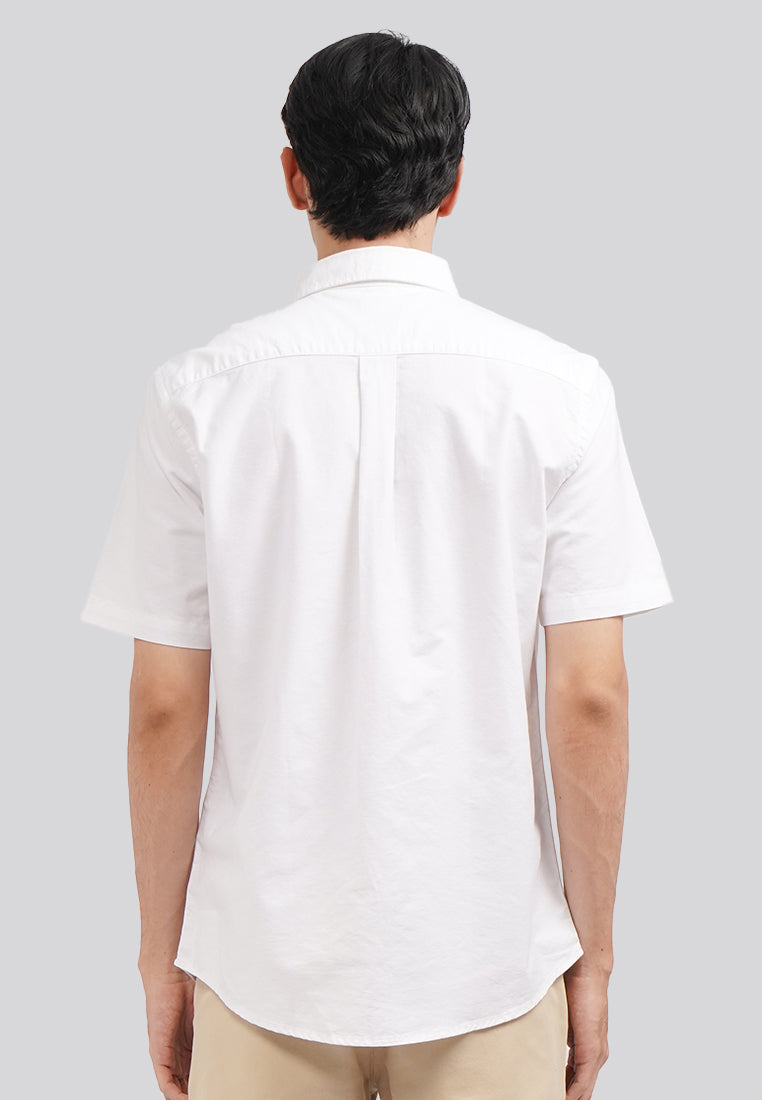 Regular Fit Short Sleeve Basic Shirt