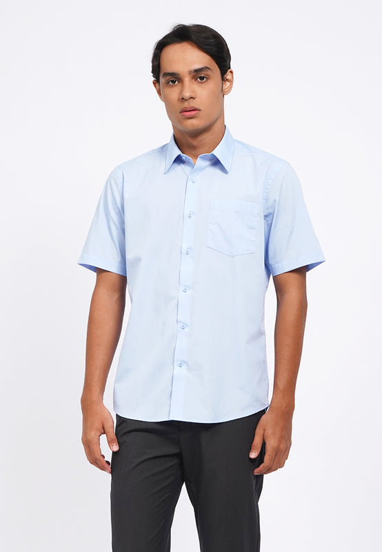 Regular Fit Basic Short Sleeve Shirt