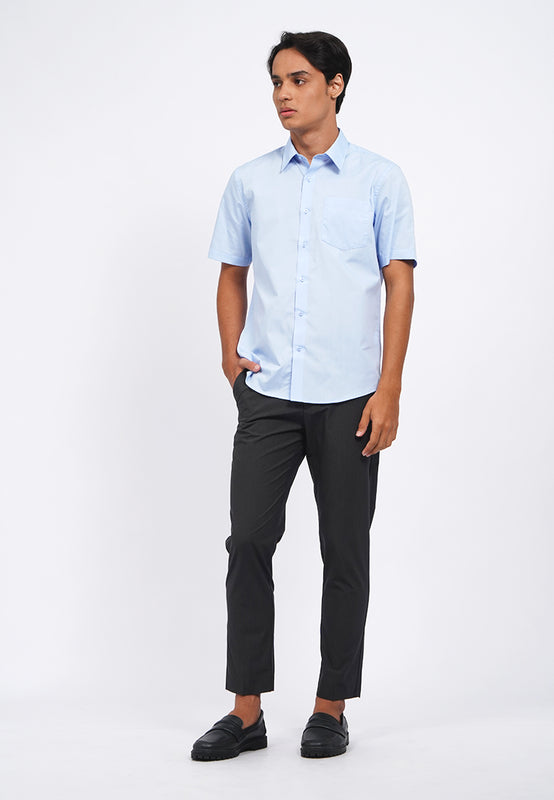 Regular Fit Basic Short Sleeve Shirt