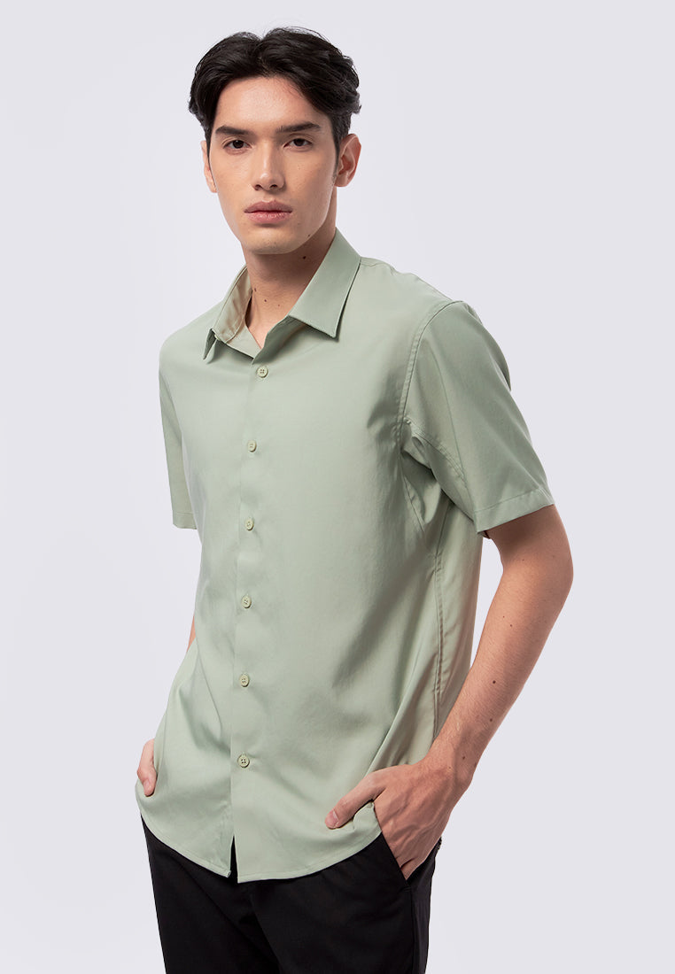 Regular Fit Short Sleeve Shirt Mint