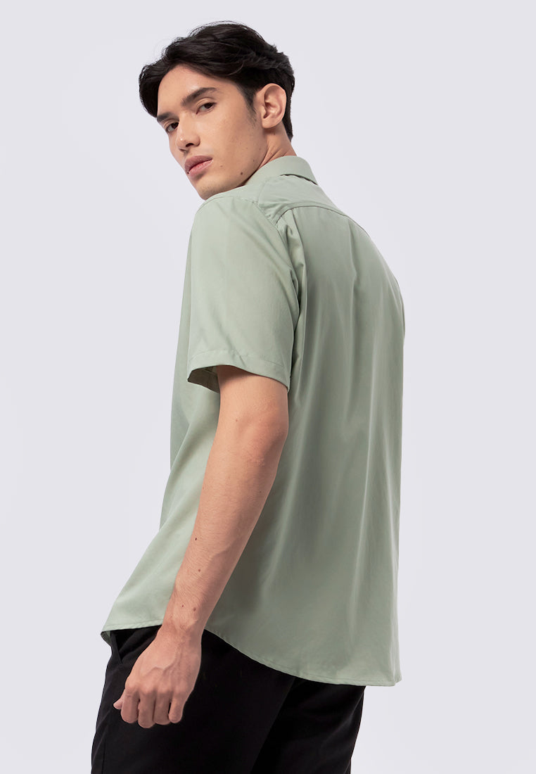 Regular Fit Short Sleeve Shirt Mint