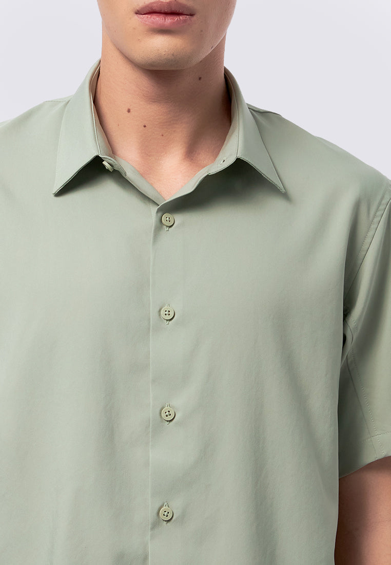 Regular Fit Short Sleeve Shirt Mint