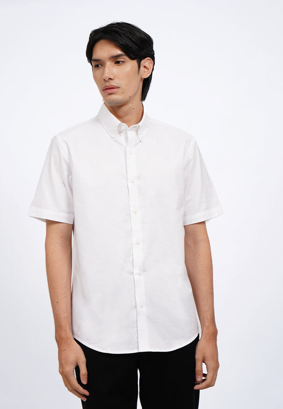 Short Sleeve Classic Button Down Shirt