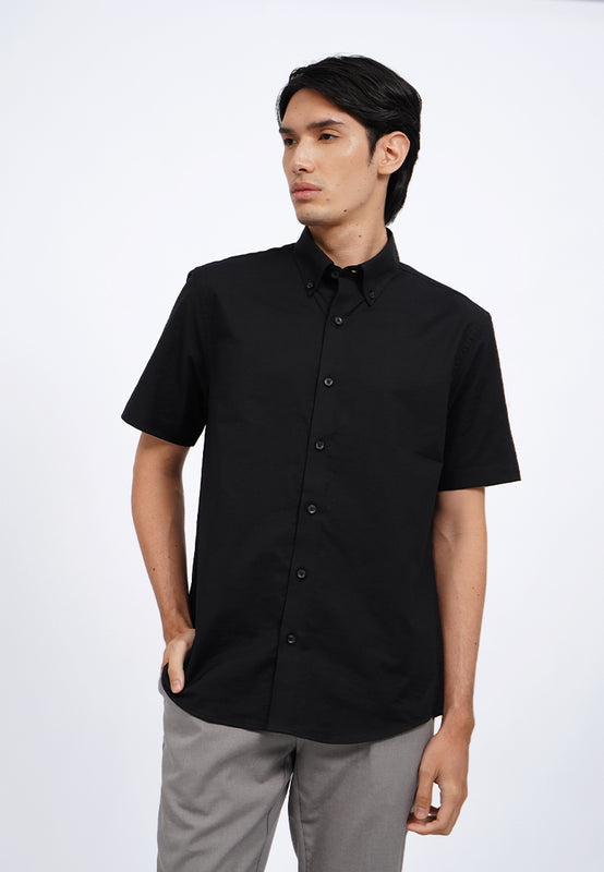 Short Sleeve Classic Button Down Shirt