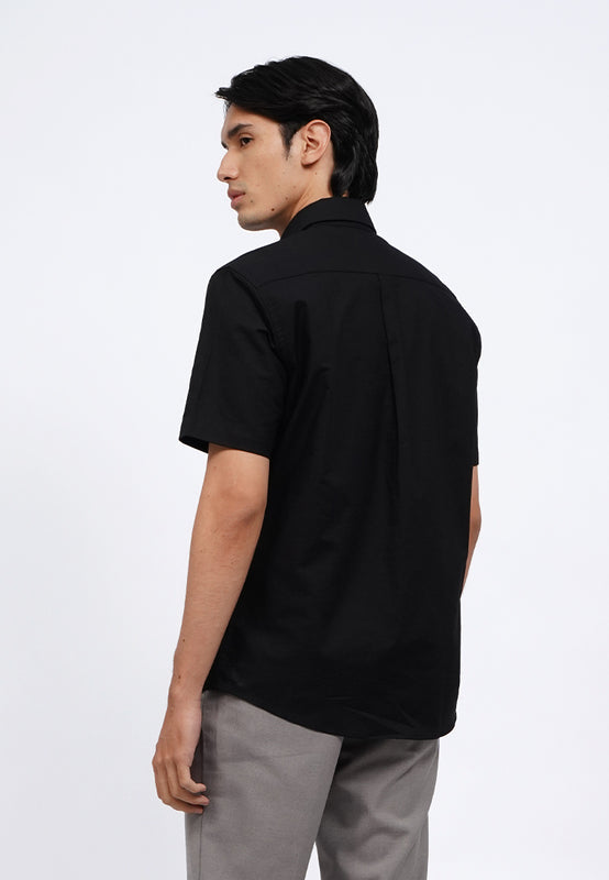 Short Sleeve Classic Button Down Shirt