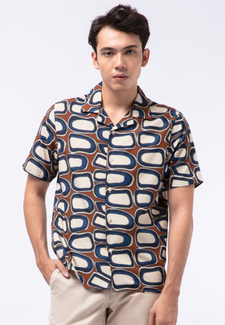 Short Sleeve Printed Resort Shirt