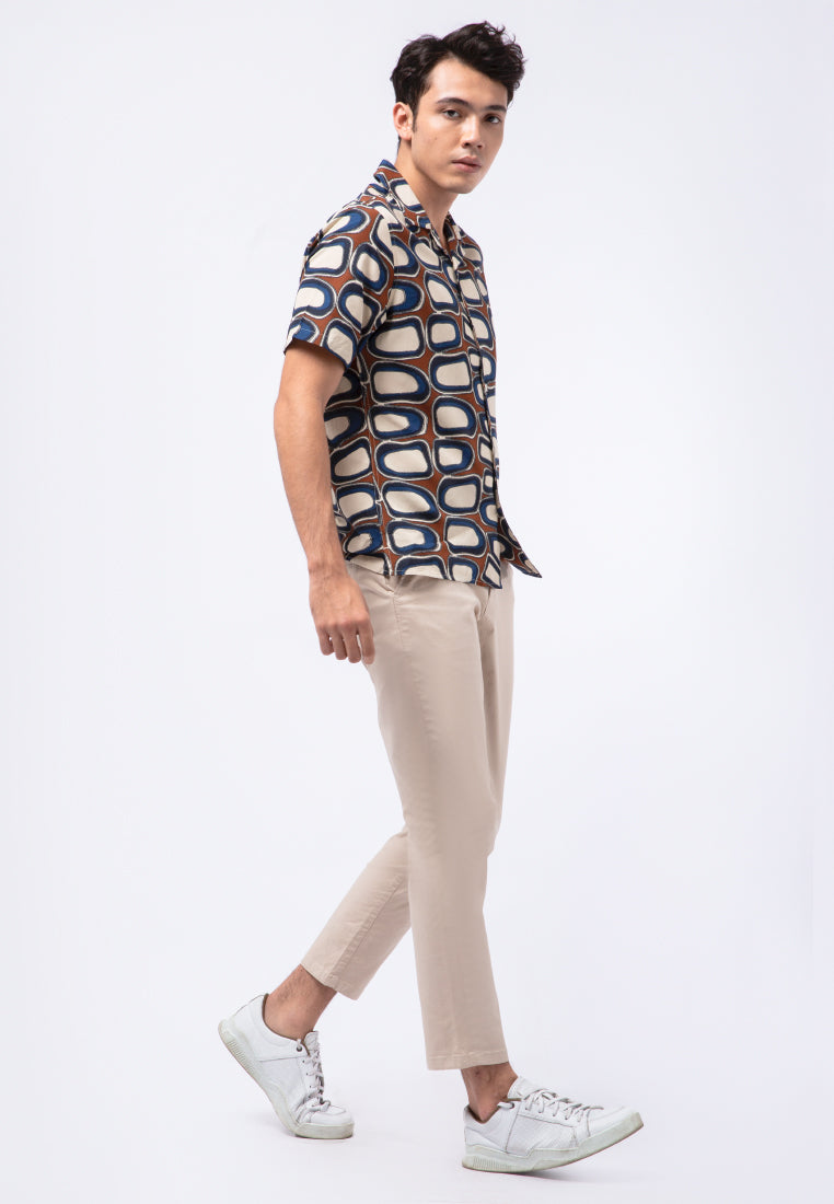 Short Sleeve Printed Resort Shirt