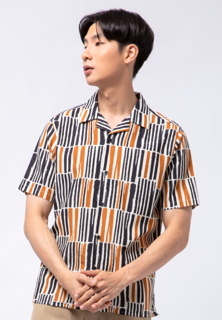 Printed Short Sleeve Resort Shirt