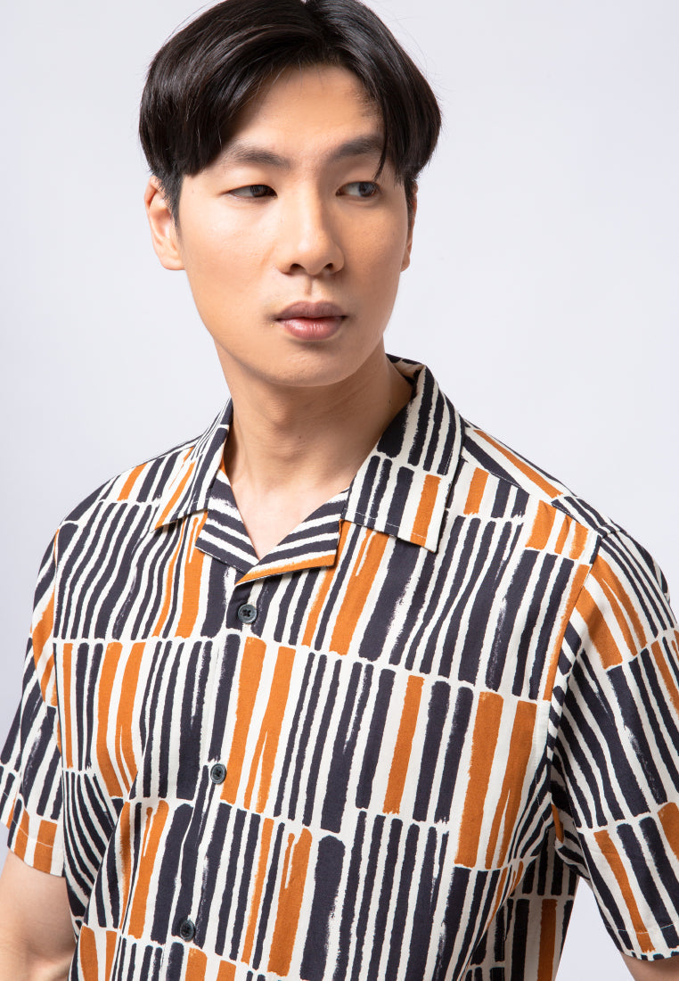Printed Short Sleeve Resort Shirt