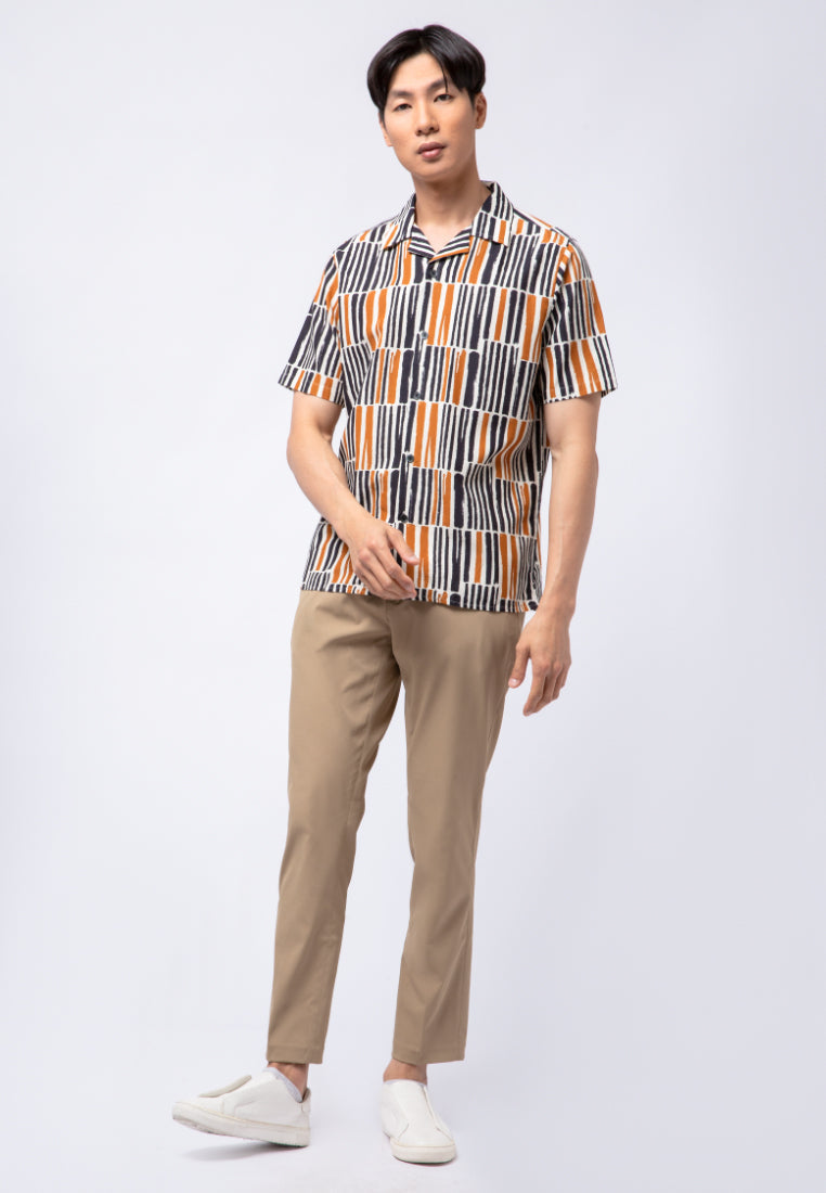 Printed Short Sleeve Resort Shirt