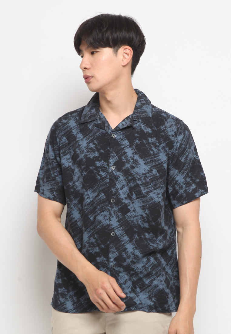 Printed Short Sleeve Resort Shirt