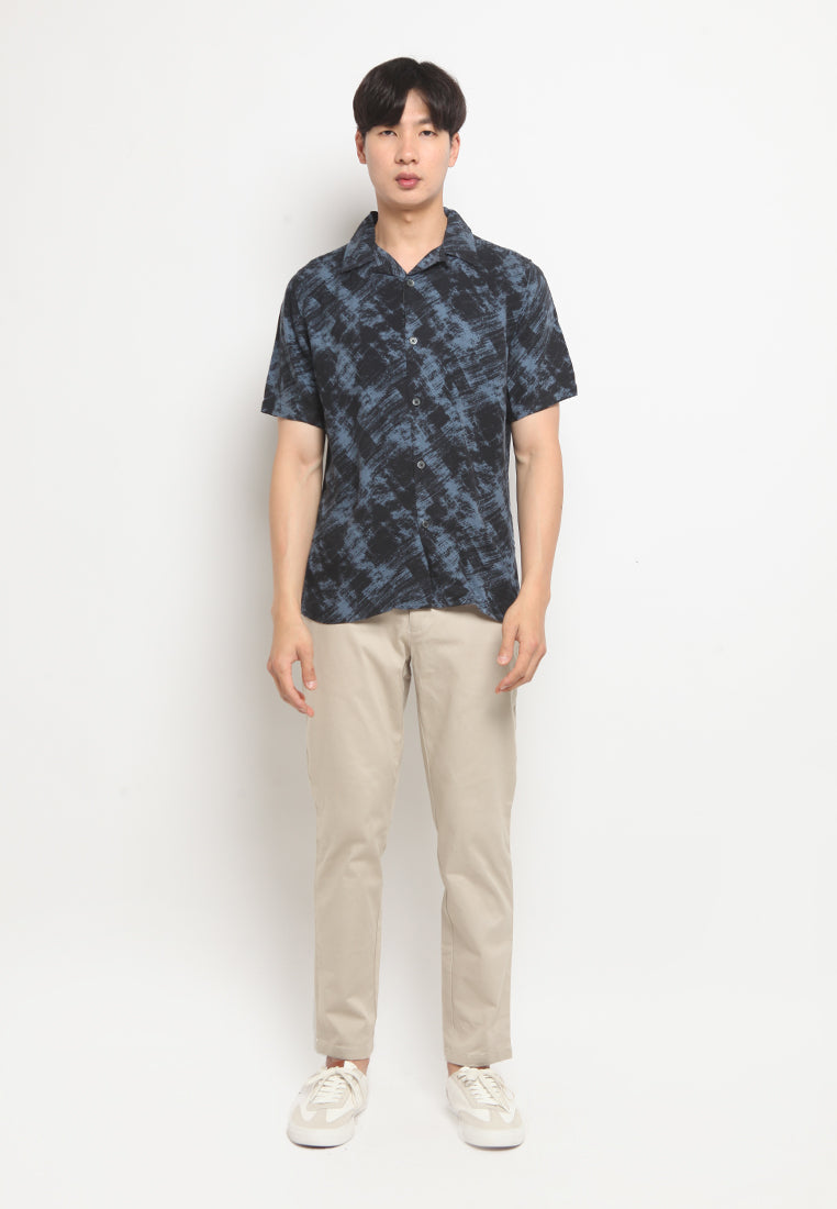 Printed Short Sleeve Resort Shirt