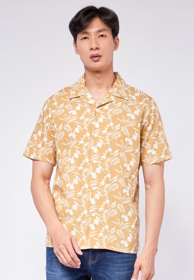 Printed Short Sleeve Resort Shirt