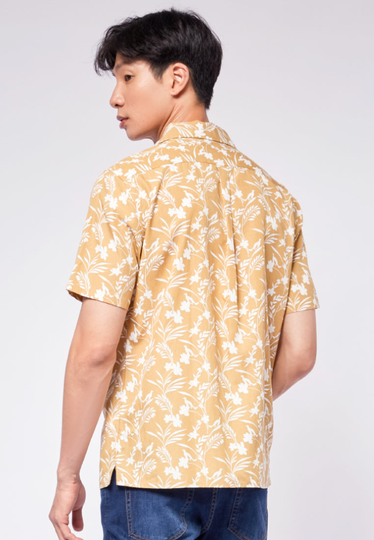 Printed Short Sleeve Resort Shirt