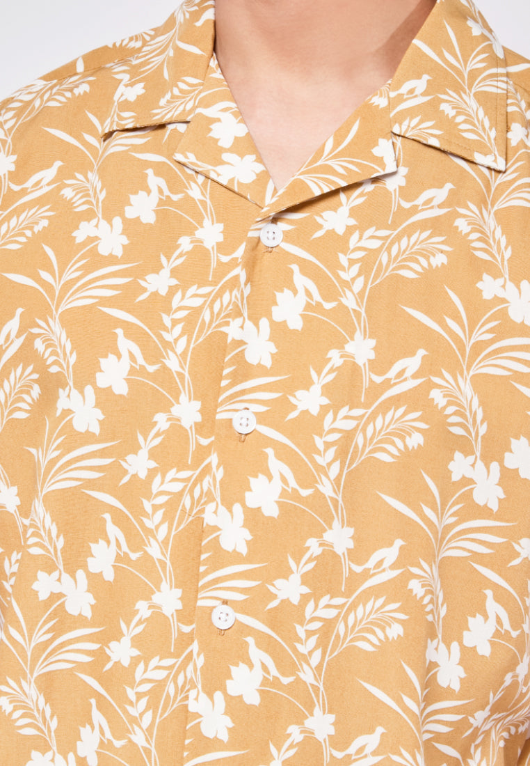 Printed Short Sleeve Resort Shirt