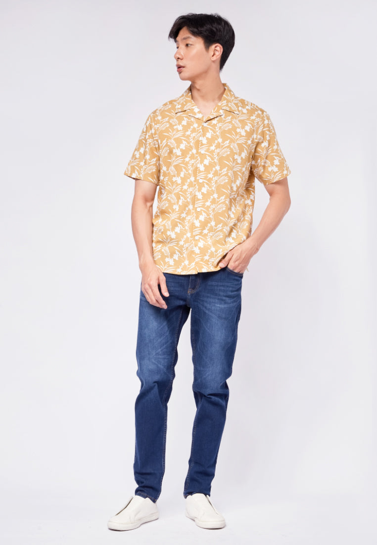 Printed Short Sleeve Resort Shirt