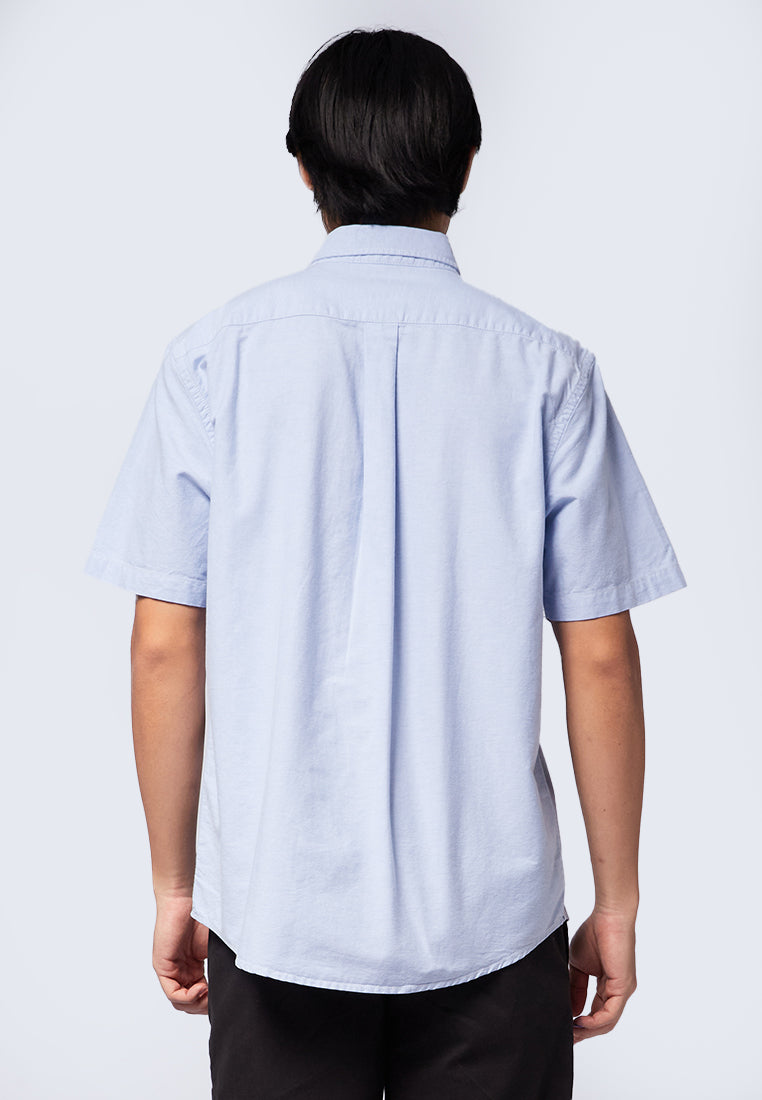 Short Sleeve Oxford Shirt Lt. Blue