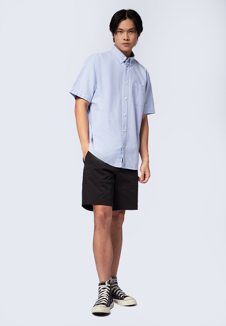 Short Sleeve Oxford Shirt Lt. Blue