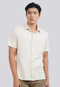 Textured Short Sleeve Knit Shirt