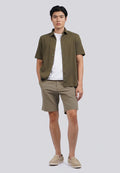 Textured Short Sleeve Knit Shirt