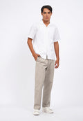Linen Look Short Sleeve Resort Shirt