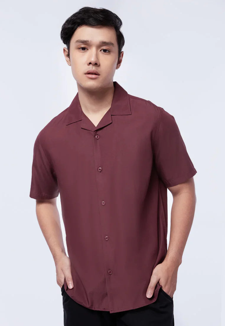Regular Fit Short Sleeve Resort Shirt