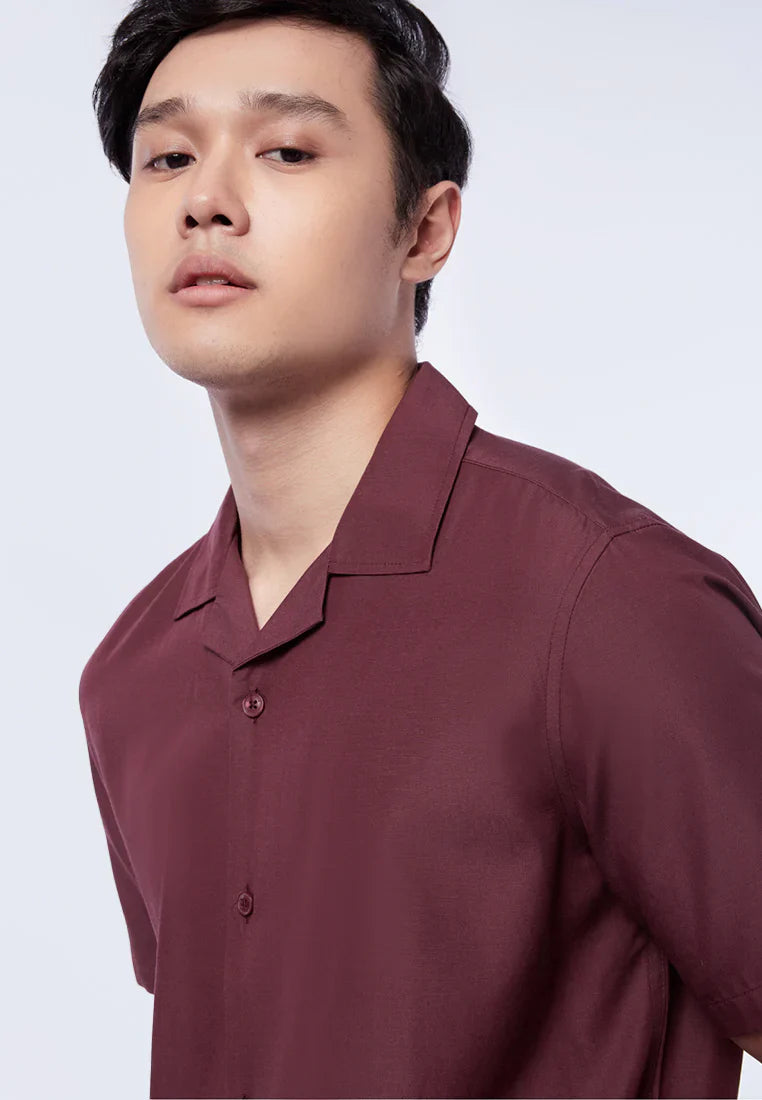 Regular Fit Short Sleeve Resort Shirt