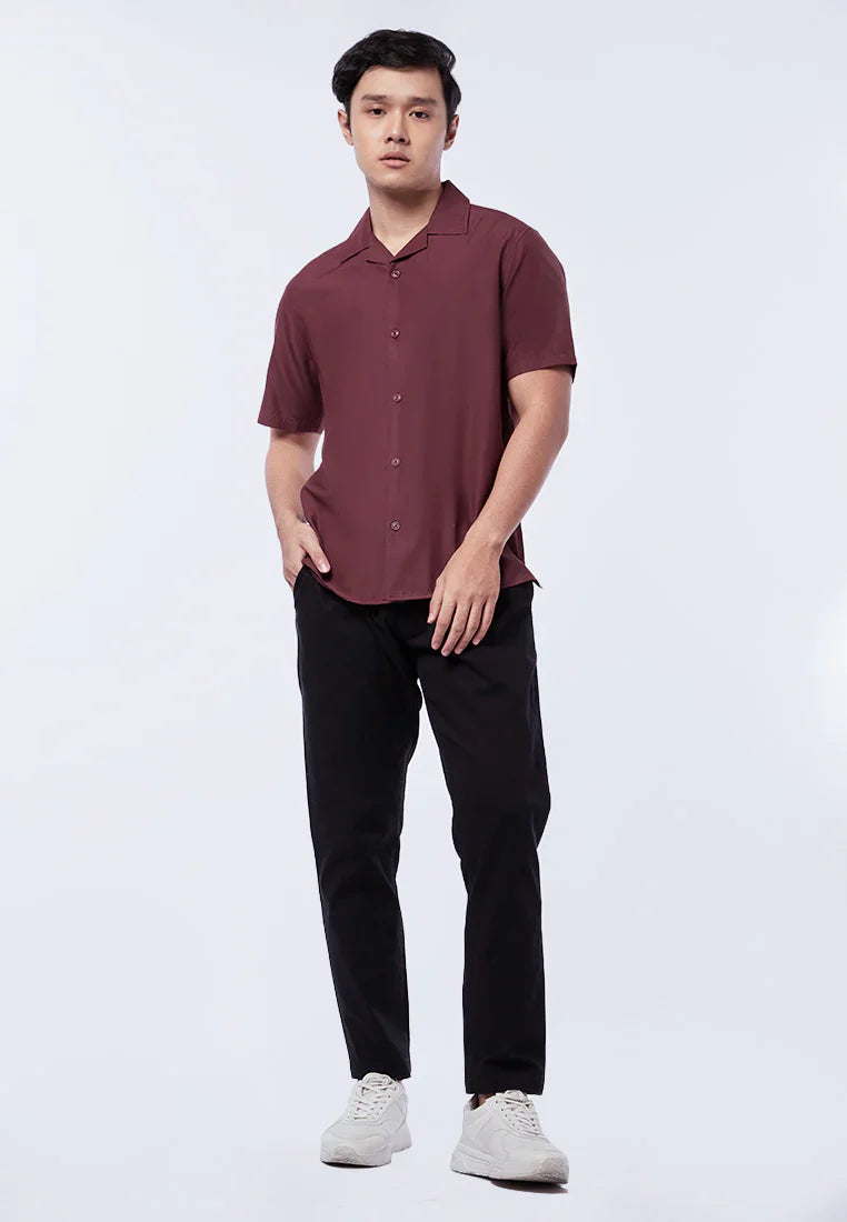 Regular Fit Short Sleeve Resort Shirt